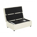 Lit ottoman pliant polyvalent pour un hébergement confortable