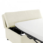 Lit ottoman pliant polyvalent pour un hébergement confortable