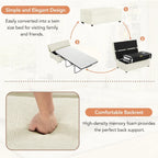 Lit ottoman pliant polyvalent pour un hébergement confortable