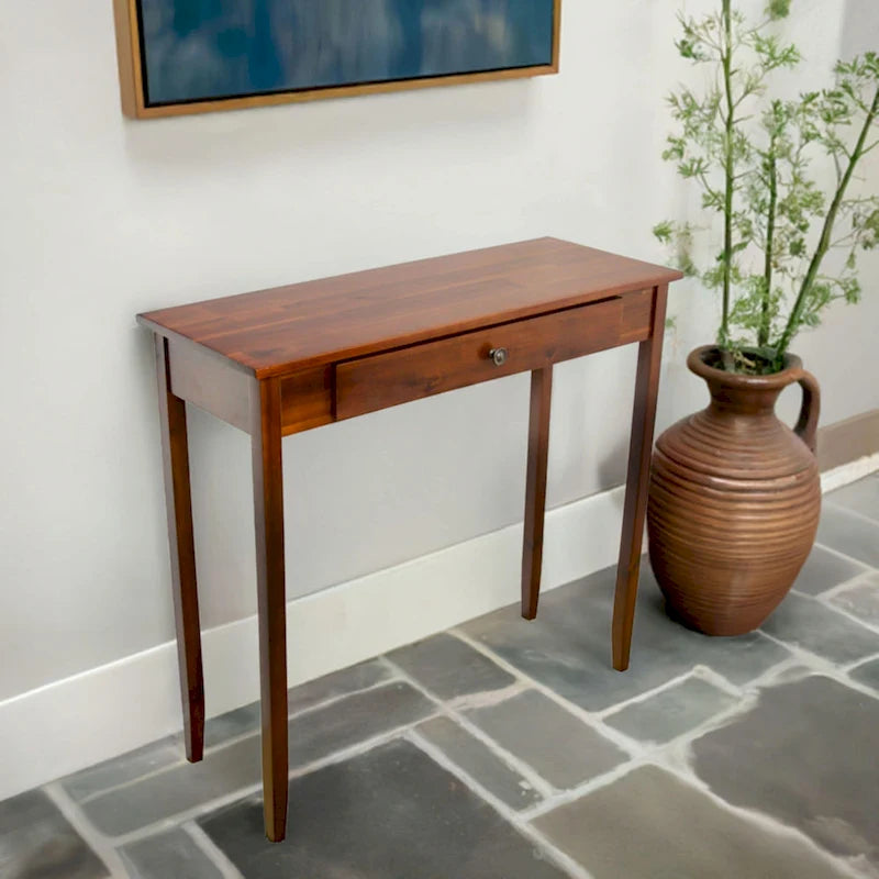  Holly Hill Solid Acacia 1-drawer Console Table