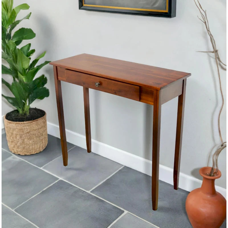 Console 1 tiroir en acacia massif