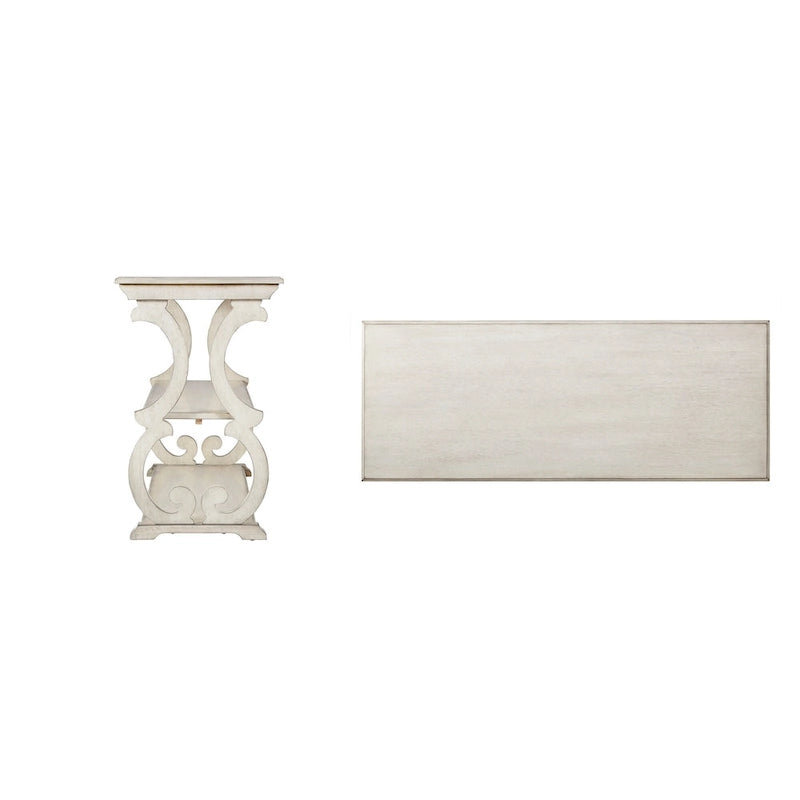 Table basse sculptée en bois