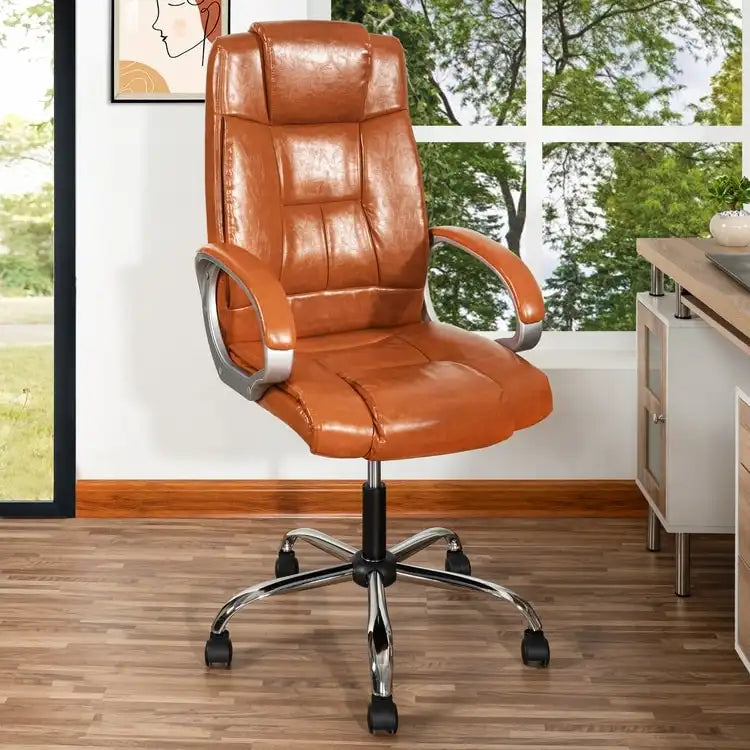 Fauteuil de bureau ergonomique en maille respirante avec design réglable, support lombaire et mobilité améliorée grâce à des roulettes pivotantes à 360°