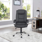 Fauteuil de bureau ergonomique en maille respirante avec design réglable, support lombaire et mobilité améliorée grâce à des roulettes pivotantes à 360°