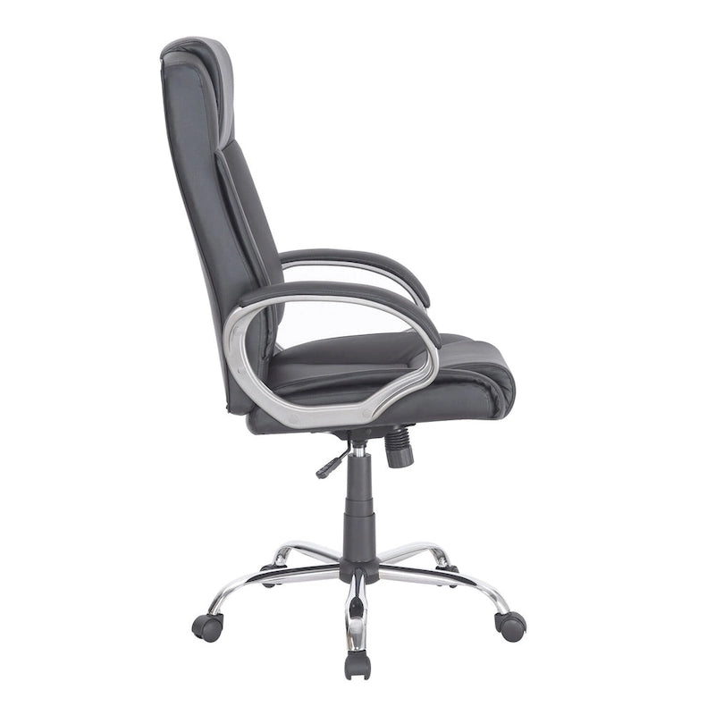 Fauteuil de bureau ergonomique en maille respirante avec design réglable, support lombaire et mobilité améliorée grâce à des roulettes pivotantes à 360°