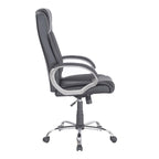 Fauteuil de bureau ergonomique en maille respirante avec design réglable, support lombaire et mobilité améliorée grâce à des roulettes pivotantes à 360°