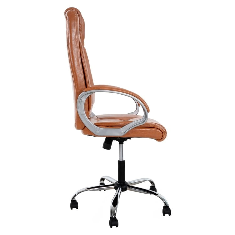 Fauteuil de bureau ergonomique en maille respirante avec design réglable, support lombaire et mobilité améliorée grâce à des roulettes pivotantes à 360°