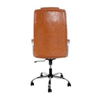 Fauteuil de bureau ergonomique en maille respirante avec design réglable, support lombaire et mobilité améliorée grâce à des roulettes pivotantes à 360°
