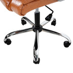 Fauteuil de bureau ergonomique en maille respirante avec design réglable, support lombaire et mobilité améliorée grâce à des roulettes pivotantes à 360°