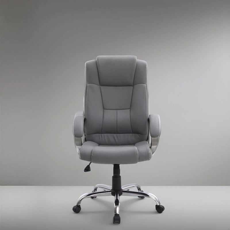 Fauteuil de bureau ergonomique en maille respirante avec design réglable, support lombaire et mobilité améliorée grâce à des roulettes pivotantes à 360°