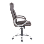 Fauteuil de bureau ergonomique en maille respirante avec design réglable, support lombaire et mobilité améliorée grâce à des roulettes pivotantes à 360°