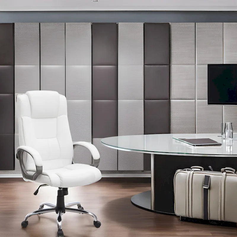Fauteuil de bureau ergonomique en maille respirante avec design réglable, support lombaire et mobilité améliorée grâce à des roulettes pivotantes à 360°