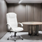 Fauteuil de bureau ergonomique en maille respirante avec design réglable, support lombaire et mobilité améliorée grâce à des roulettes pivotantes à 360°