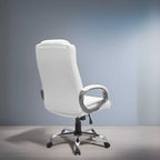 Fauteuil de bureau ergonomique en maille respirante avec design réglable, support lombaire et mobilité améliorée grâce à des roulettes pivotantes à 360°