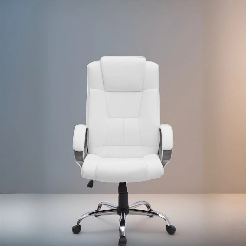 Fauteuil de bureau ergonomique en maille respirante avec design réglable, support lombaire et mobilité améliorée grâce à des roulettes pivotantes à 360°