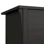 Bureau en L de 60 W avec tiroirs et espaces de rangement
