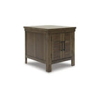 Table d'appoint marron 24L x 26P x 25H
