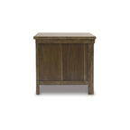 Table d'appoint marron 24L x 26P x 25H