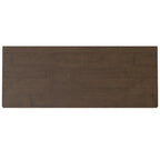 BUFFET/MEUBLE DE RANGEMENT EN BOIS MASSIF, RECTANGULAIRE, 2 PORTES, STYLE MODERNE, 96,5 CM DE LARGE, MARRON Noyer